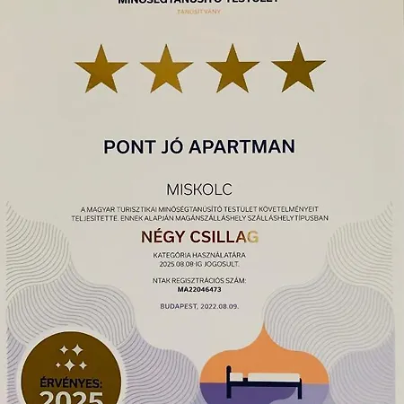 Pontjo Apartman Мішкольц Екстер'єр фото